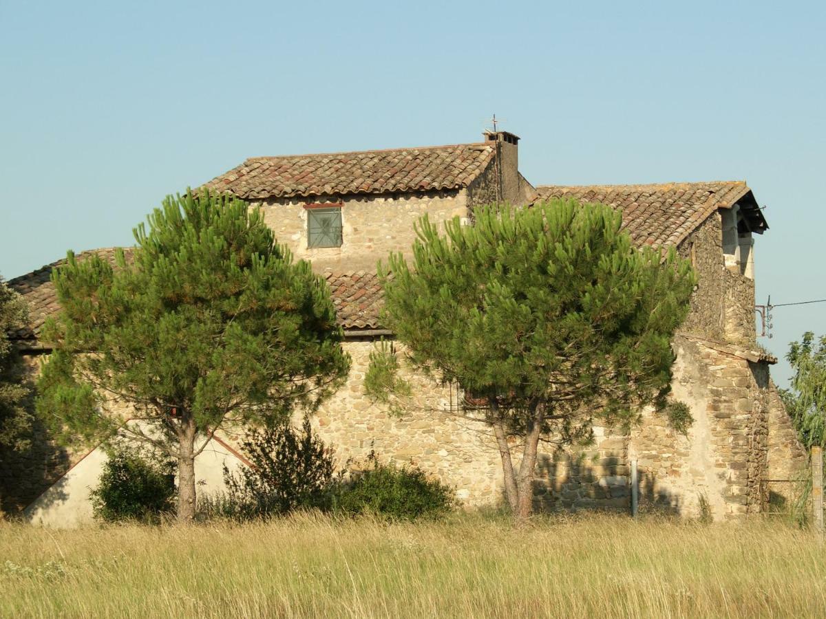 Riudellots de la Creu Mas Tulsa Casa Rural Gironaゲストハウス エクステリア 写真